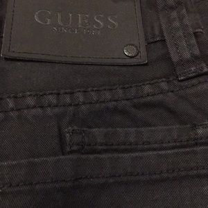 Guess black size 31 slim men's